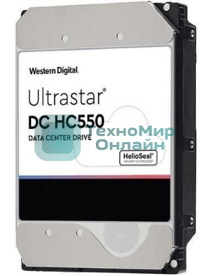 Жесткий диск Western Digital SAS 18Tb 7200RPM 12Gb/S 512MB DC HC550 0F38353