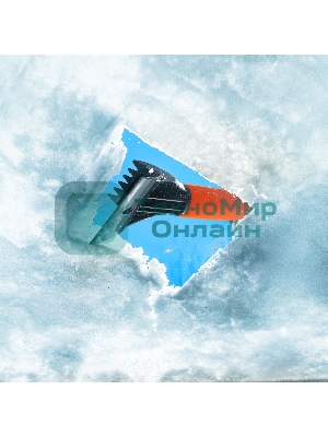 Щетка-сметка для снега со скребком, поворотная голова, 510 мм Stels