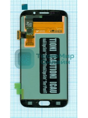 Дисплей для Samsung Galaxy S6 Edge SM-G925F синий
