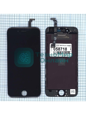 Дисплей для Apple iPhone 6 в сборе с тачскрином (Foxconn) черный