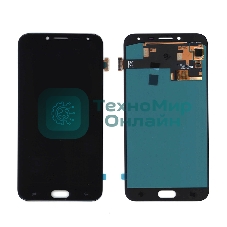 Дисплей для Samsung Galaxy J4 2018 SM-J400F в сборе с тачскрином (OLED) черный