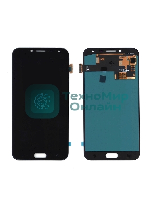 Дисплей для Samsung Galaxy J4 2018 SM-J400F в сборе с тачскрином (OLED) черный