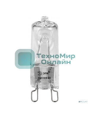 Лампа галогенная ЭРА G9-JCD-40-230V-Cl(100/1000/35000)