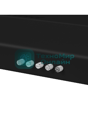 Вытяжка плоская Maunfeld MF 60 черная, 60 см, 420 куб. м/ч, 59 дБ