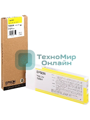 Картридж Epson C13T606400 желтый (220 мл) для Stylus Pro 4880