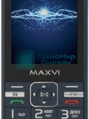 Мобильный телефон Maxvi P3 синий