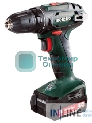 Дрель-шуруповерт Metabo BS 14.4 Li, 14,4 В, 2 Ач, 40 Нм, щеточный