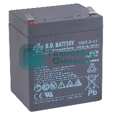 Батарея для ИБП B.B.Battery HR 5.8-12 (12V 5.8Ah)