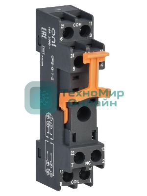 Розетка для реле IEK винт.соед. 300 (ORS-G-1-2-G)