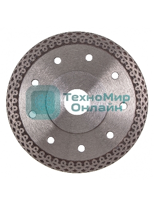 Круг алмазный Gross 73053 Ф125х22 мм сплошной по керамике