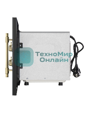 Микроволновая печь встраиваемая Maunfeld JBMO.20.5GRBG черный, 20 л, 700 Вт, переключатели - поворотный механизм