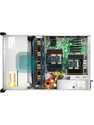 Серверный корпус Gooxi RMC2112-670-HS-D 2U 12bay chassis,direct backplane rear 2*2.5