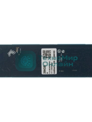 Накопитель SSD Apacer AS2280P4, 256Gb, M.2 2280, PCIe 3.0 x4, NVMe, R/W 2100/1300