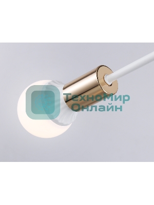 Светильник Ambrella light TR80432/6 WH/GD белый/золото E27/6 max 60W D950*730