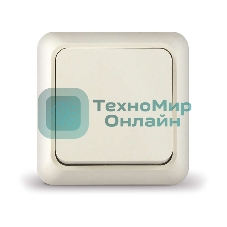 Выключатель 1-кл. ОП Олимп 10А IP20 беж. Universal Б-О0021