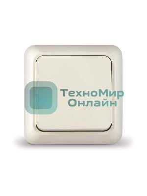 Выключатель 1-кл. ОП Олимп 10А IP20 беж. Universal Б-О0021