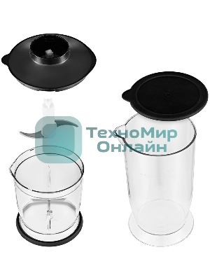 Блендер погружной Kitfort КТ-3052 1000Вт черный