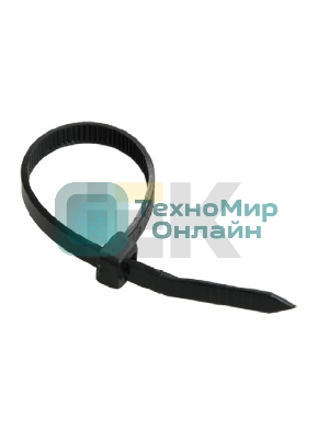 Хомут кабельный 7.6х400 нейл. черный (уп. 100 шт) IEK UHH32-D076-400-100
