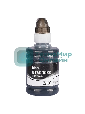 Чернила Sakura BT6000BK для Brother, черный, 7300 к., 140 мл.