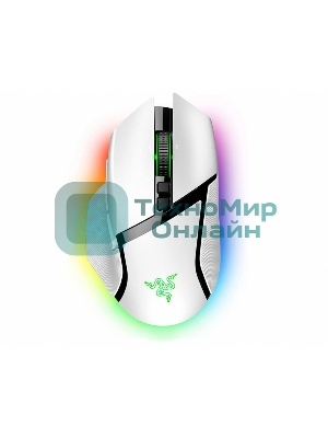 Мышь беспроводная/проводная Razer Basilisk V3 Pro белый, 30000 dpi, радиоканал, Bluetooth, USB, кнопки - 11