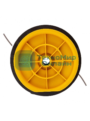 Катушка триммерная полуавтомат шестигранник Denzel HEX х15,6 болт М6 правый М 96365