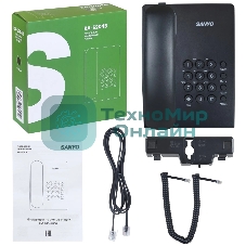 Телефон проводной SANYO RA-S204B черный