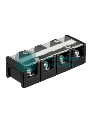 Блок зажимов клеммный Rexant БЗН ТС-604 16мм2 60A 4 пары