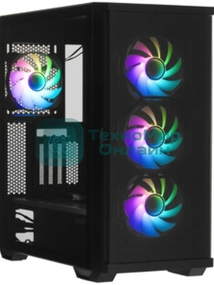 Компьютерный корпус ZALMAN Z10 DUO, ATX, BLACK, WINDOW, 2x3.5