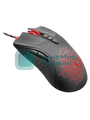 Мышь проводная A4Tech Bloody AL90 Blazing черный, 12000 dpi, USB, кнопки - 8