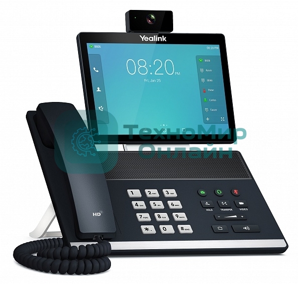 Видеотерминал YEALINK VP59, android, WiFi, Bluetooth, HDMI, с камерой, без БП, шт