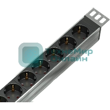 Вертикальный блок розеток Rem-16 с авт. 16А, 20 Shuko, 16A, алюм., 33-48U, колодка