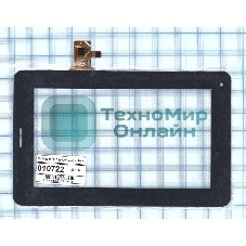 Сенсорное стекло (тачскрин) FM704201TE, черное
