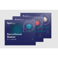 Лицензия SURVEILLANCE STATION PACK4 DEVICE SYNOLOGY