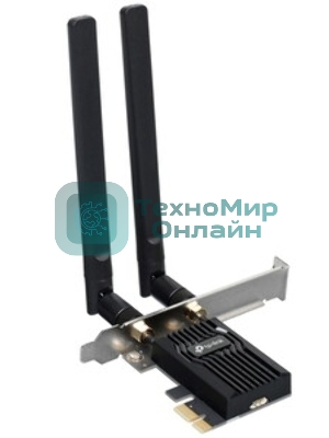 Двухдиапазонный адаптер PCI Express TP-Link Archer TX20E с поддержкой Wi-Fi AX1800 и Bluetooth 5.2