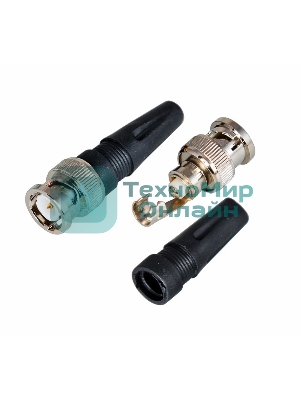 Разъем Rexant штекер BNC под винт с колпачком