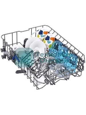 Встраиваемая посудомоечная машина HOMSair DW47M, черный, 44.5 см, 10 компл., 47 дБ, класс A++