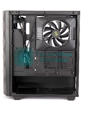 Компьютерный корпус Hiper DCB черный без БП ATX 1x120mm 1x140mm 1xUSB2.0 1xUSB3.0 audio bott PSU