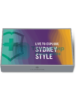 Нож перочинный Victorinox Companion Sydney Style (1.3909.E222) 91мм 16функц. бирюзовый с чехлом подар.коробка