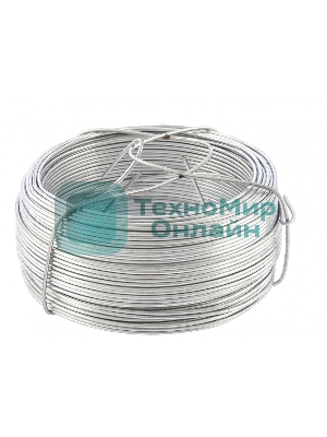 Проволока СИБРТЕХ стальная, оцинкованная 1,5мм длина 50м 47754