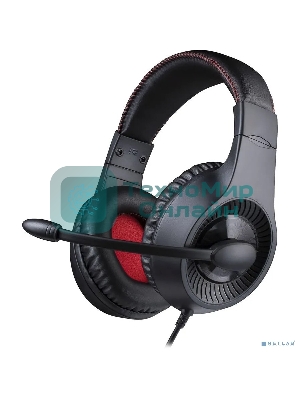 Гарнитура Redragon Pelias чёрный, проводная, 2 x mini jack 3.5 мм, подсветка