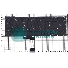 Клавиатура для ноутбука Acer Swift 3 SF315-51 черная с подсветкой