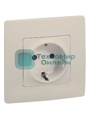 Рамка ETIKA 1 пост, сл. кость