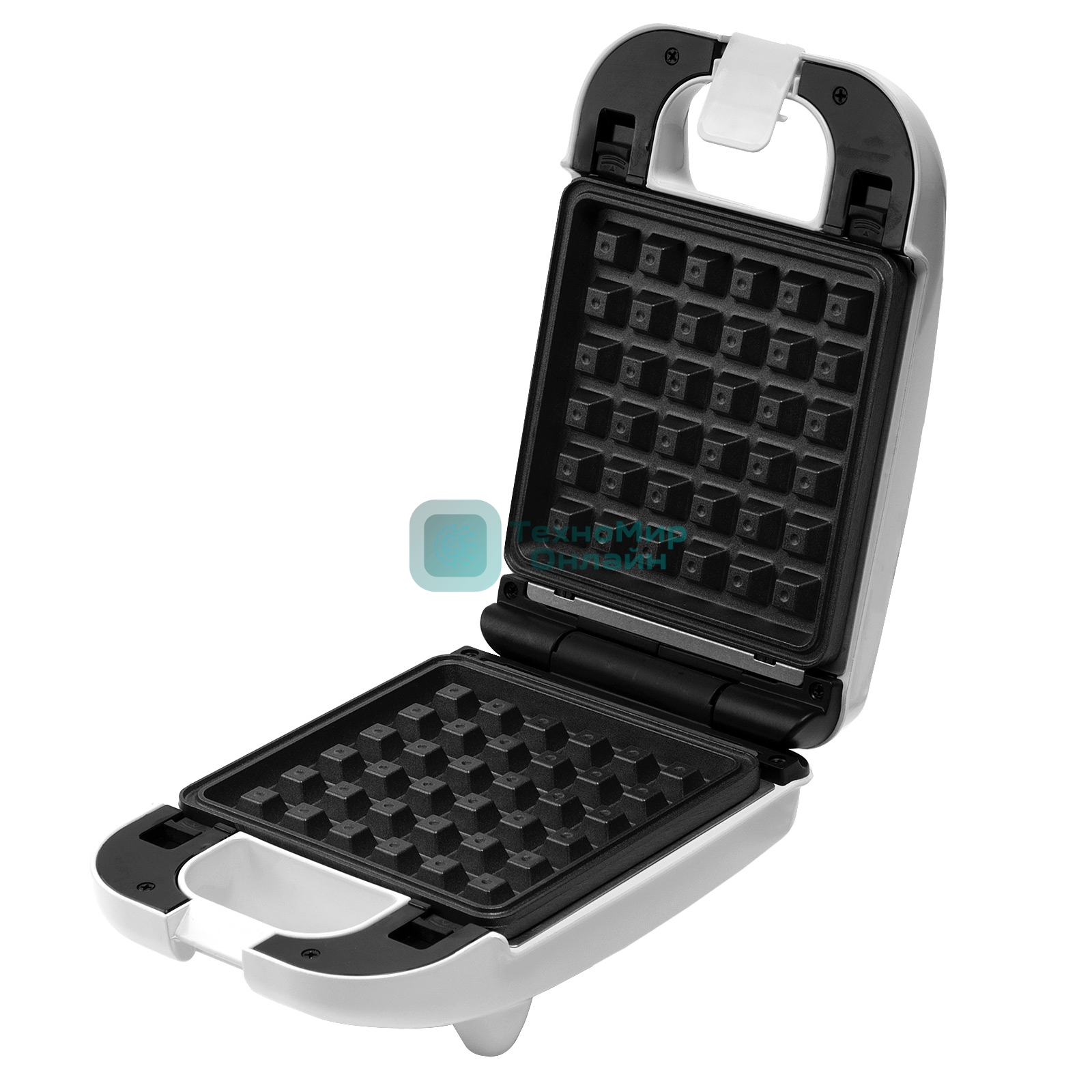 Вафельница Galaxy Line GL 2971, белый, со съемными пластинами, 750 Вт