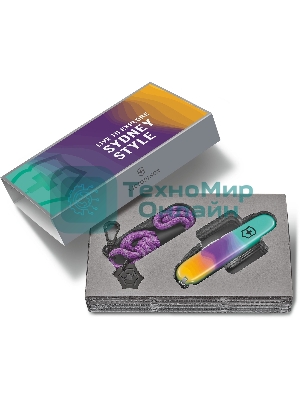Нож перочинный Victorinox Companion Sydney Style (1.3909.E222) 91мм 16функц. бирюзовый с чехлом подар.коробка