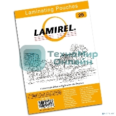 Пленка для ламинирования Fellowes 75мкм A4 (25шт) глянцевая216x303мм Lamirel (LA-78800)
