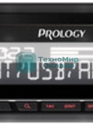 Автомагнитола Prology GT-200, 1 DIN, Bluetooth, USB Type-A, AUX, пульт ДУ