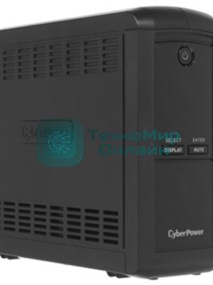 Источник бесперебойного питания CyberPower VP1000ELCD/1000 ВА/550 Вт/USB/RS-232/RJ-11/RJ-45/4 х CEE 7 (евророзетка)