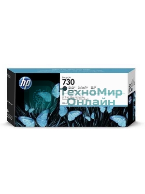 Картридж струйный HP 730 300-ml черный матовый Ink Crtg