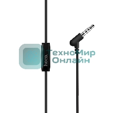 Проводные наушники Hoco M19 черный, внутриканальные, Jack 3.5 мм