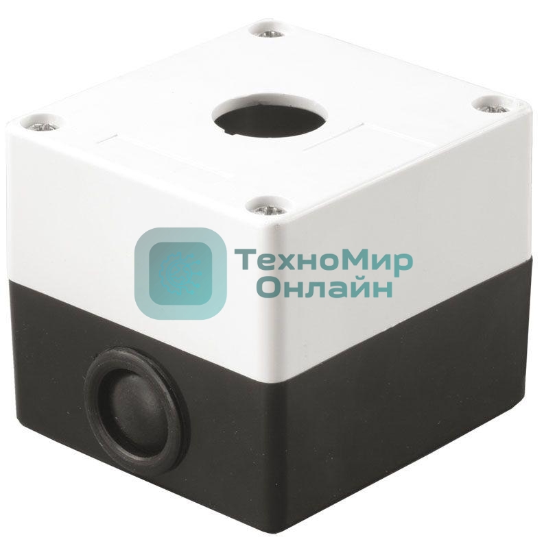 Корпус КП101 для кнопок 1место белый IEK BKP10-1-K01